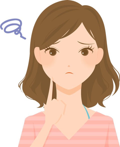 困った女性