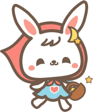 歩くうさぎ